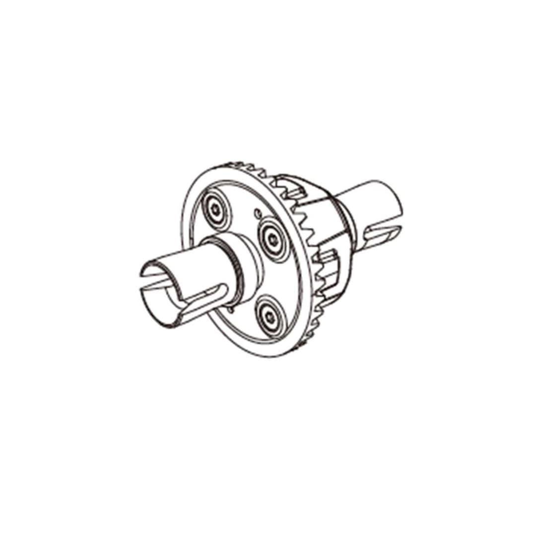MJX 12212 Old/orqa differensial (Front/Rear Differential)