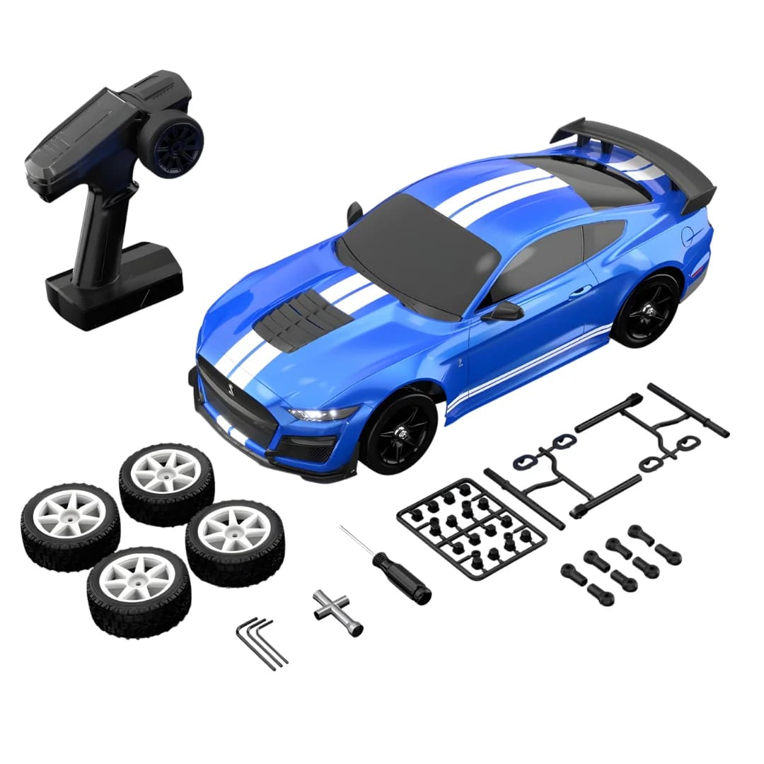 MJX Hyper GO 10306 Ford Mustang Shelby GT500 — 1:10 OnRoad/Drift 4WD Brushless RTR (47–70 km/soat)