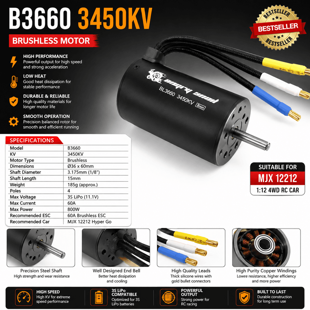 3660 brushless motor (3660 Brushless Motor)