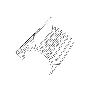 MJX 16208/16209/16210 Radiator (Heat Sink)
