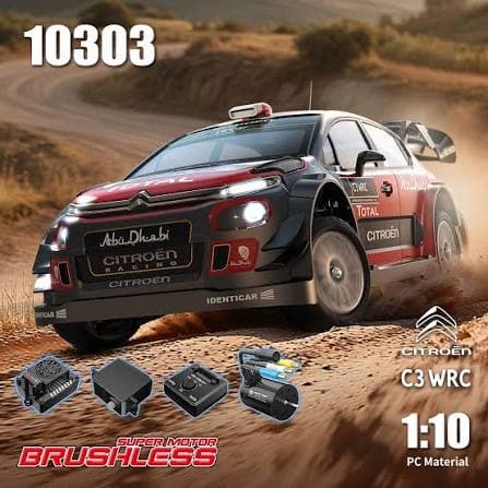 MJX 10303 — 1:10 Rally 4x4 Masofadan Boshqariladigan Tezkor Poyga Mashinasi