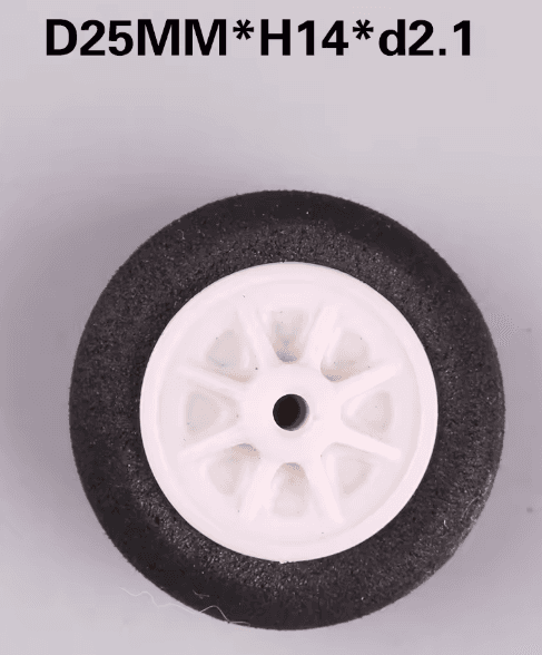 EVA g‘ildirak Ø25 mm (EVA Wheel D25mm)