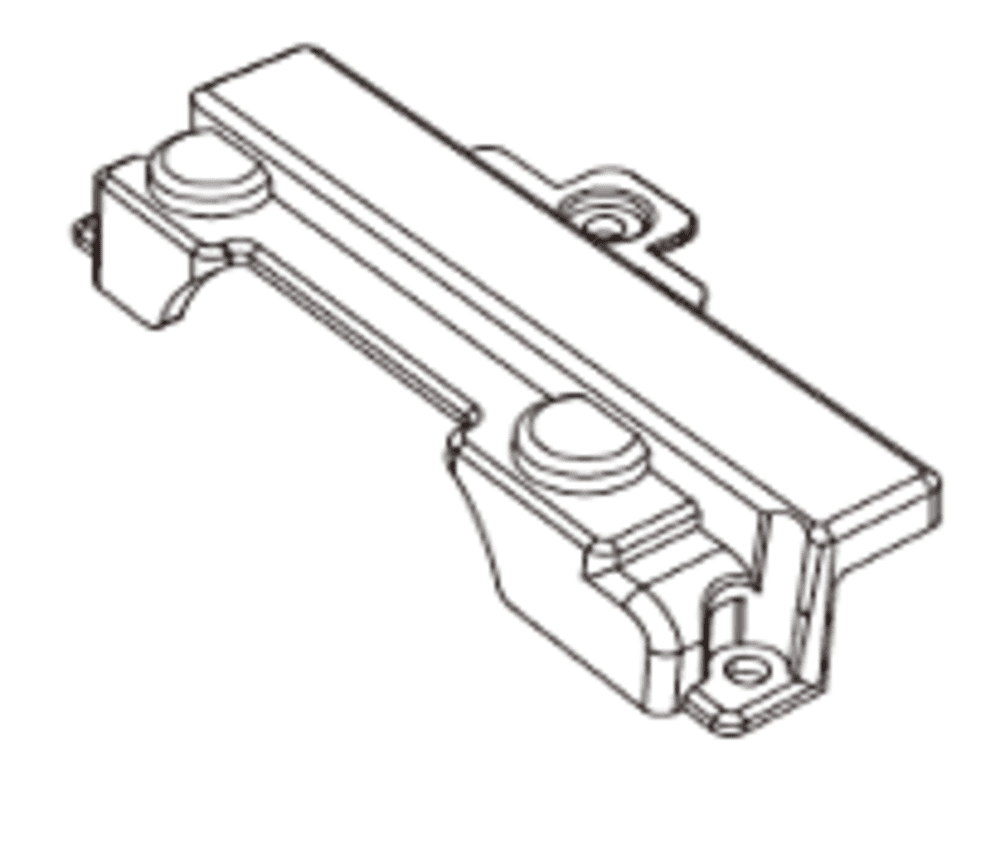 MJX 10208 Reduktor qopqog‘i (Gearbox Cover)