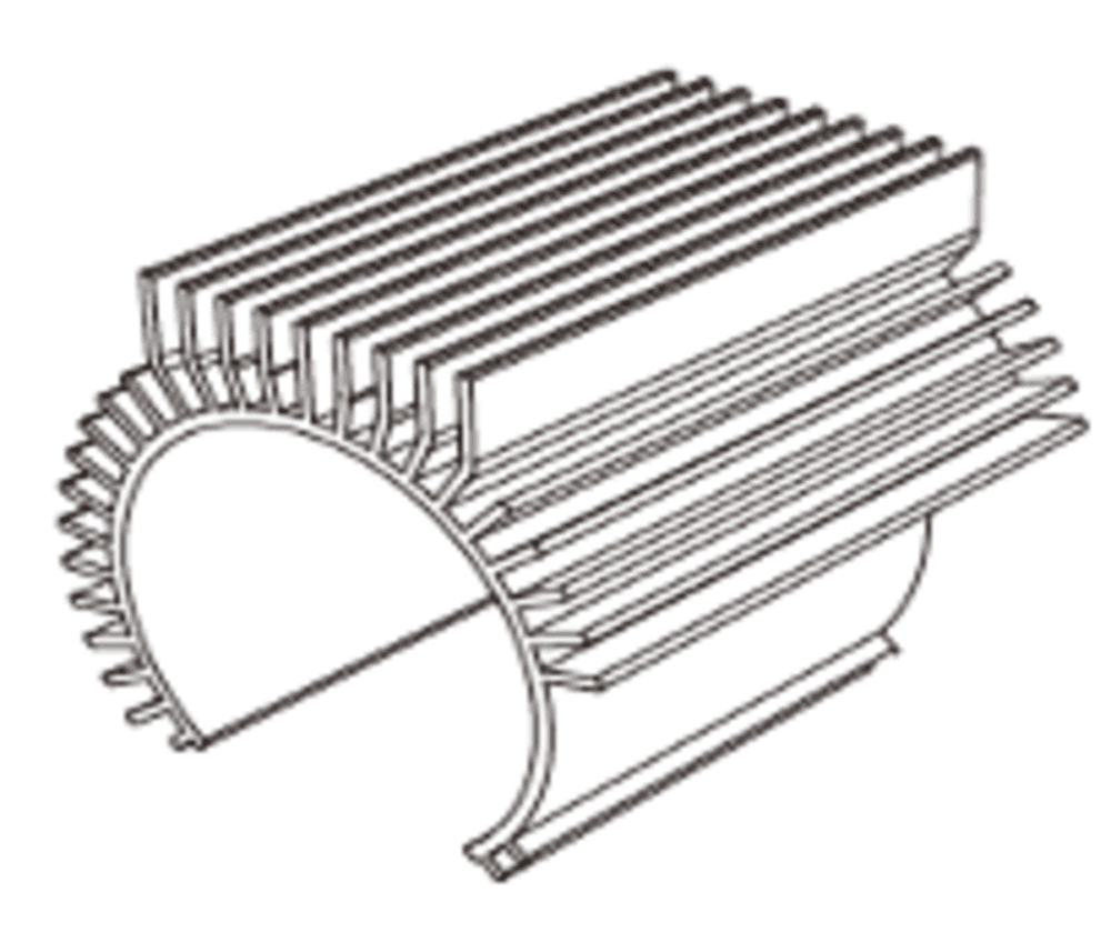 MJX 10208 Radiator qanotchasi (Fin)
