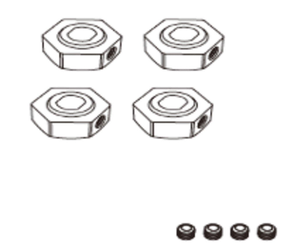 MJX 10208 Шестигранный переходник (Hexagonal Connector)