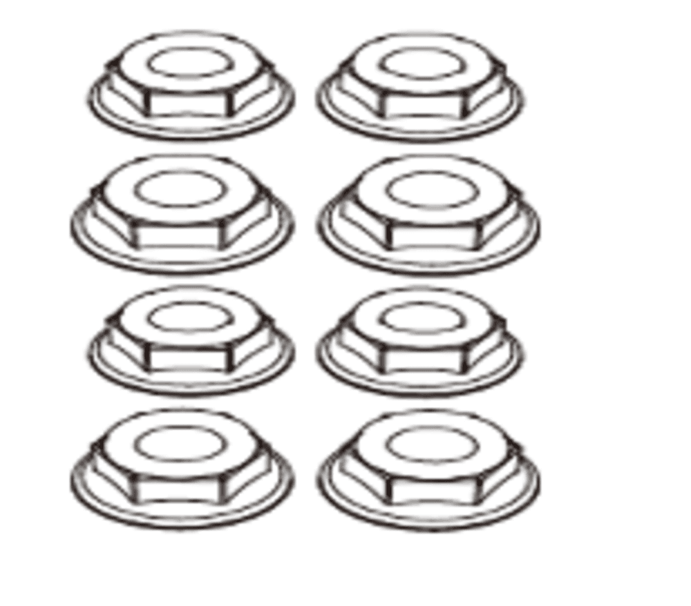MJX 10208 M4 gayka (M4 Nut)
