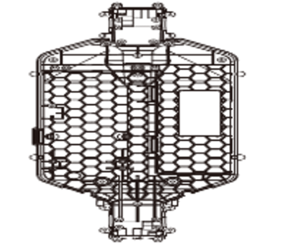 MJX 10208 Шасси (Chassis)