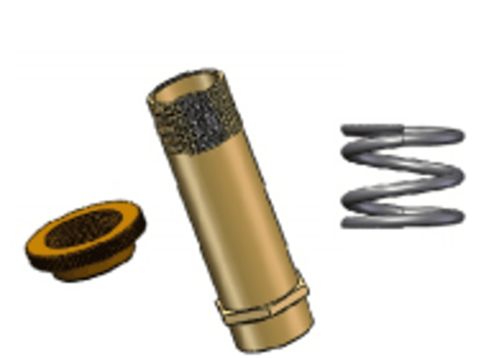 HNR MARS-X Amortizator alyuminiy korpusi, sozlash gaykasi va prujinasi (Shock Body + Adjuster Nut + Spring)