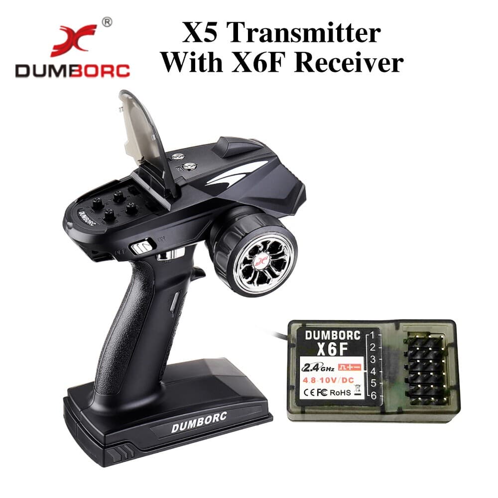 DumboRC X6 pulti va X6F priyomnigi (X6 + X6F Receiver)