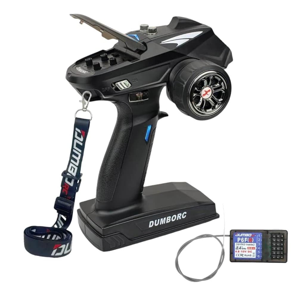 DumboRC X6 pulti va X6FG priyomnigi (X6 Transmitter + X6FG Receiver)