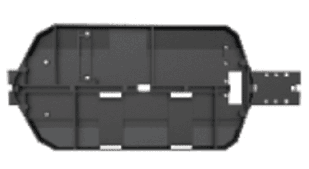 HOSHI N518 Нижняя плита из нейлон-сплава (Nylon Alloy Underbody)