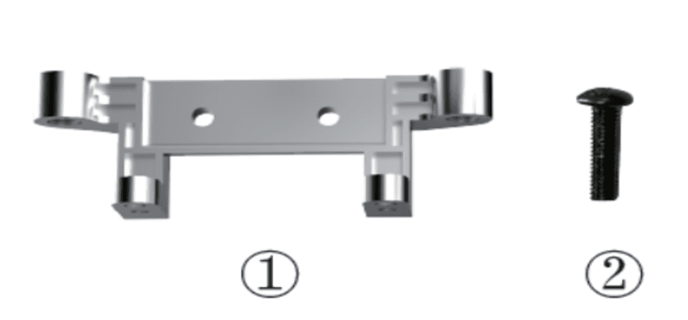 HOSHI N518 Yuqori mayatnik richag o‘rindig‘i, old/orqa universal (Upper Swing Arm Fixed Seat)