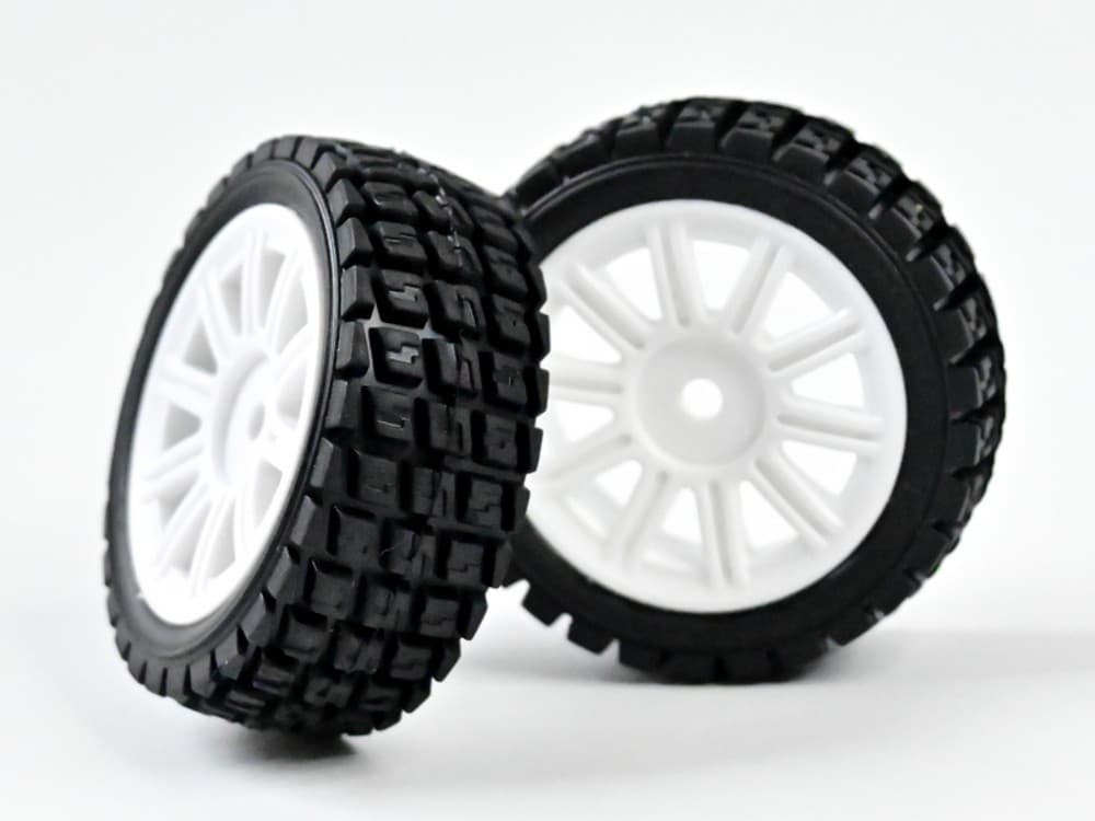 MJX 14302/14303 Rezina ballonlari, 2 dona (Rubber Tires, 2pcs)