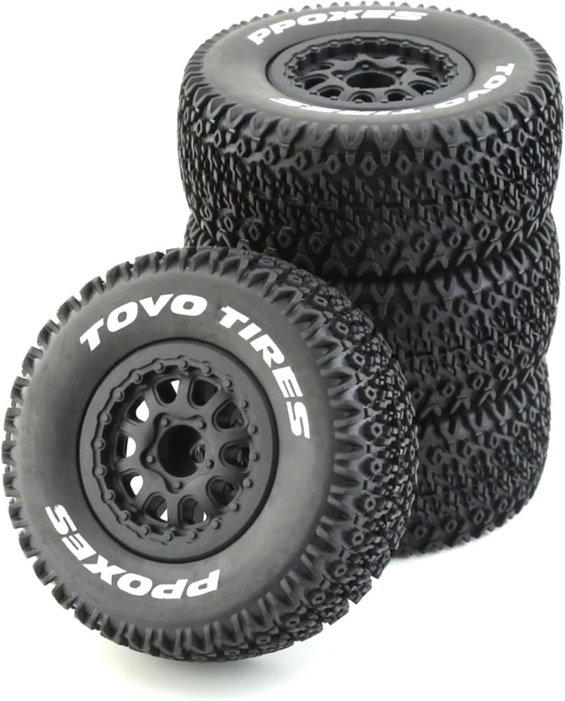 YSIDO 1:10 ballon 110 mm, hex 12 mm (1/10 Tire 110mm, 12mm Hex)