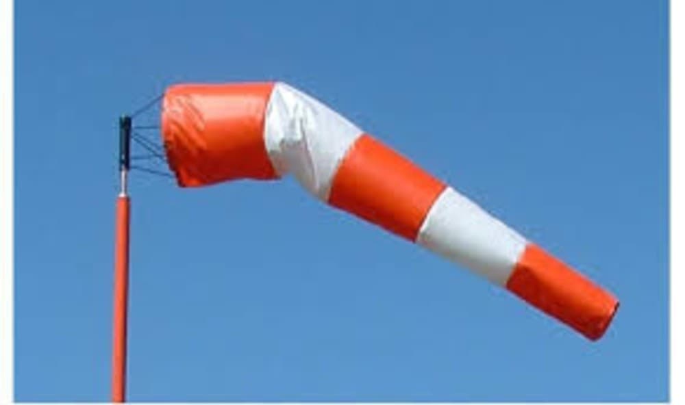 Комплект ветроуказателя: мачта 2.1 м и конус 1.5 м, нейлон (Windsock Kit 2.1m)