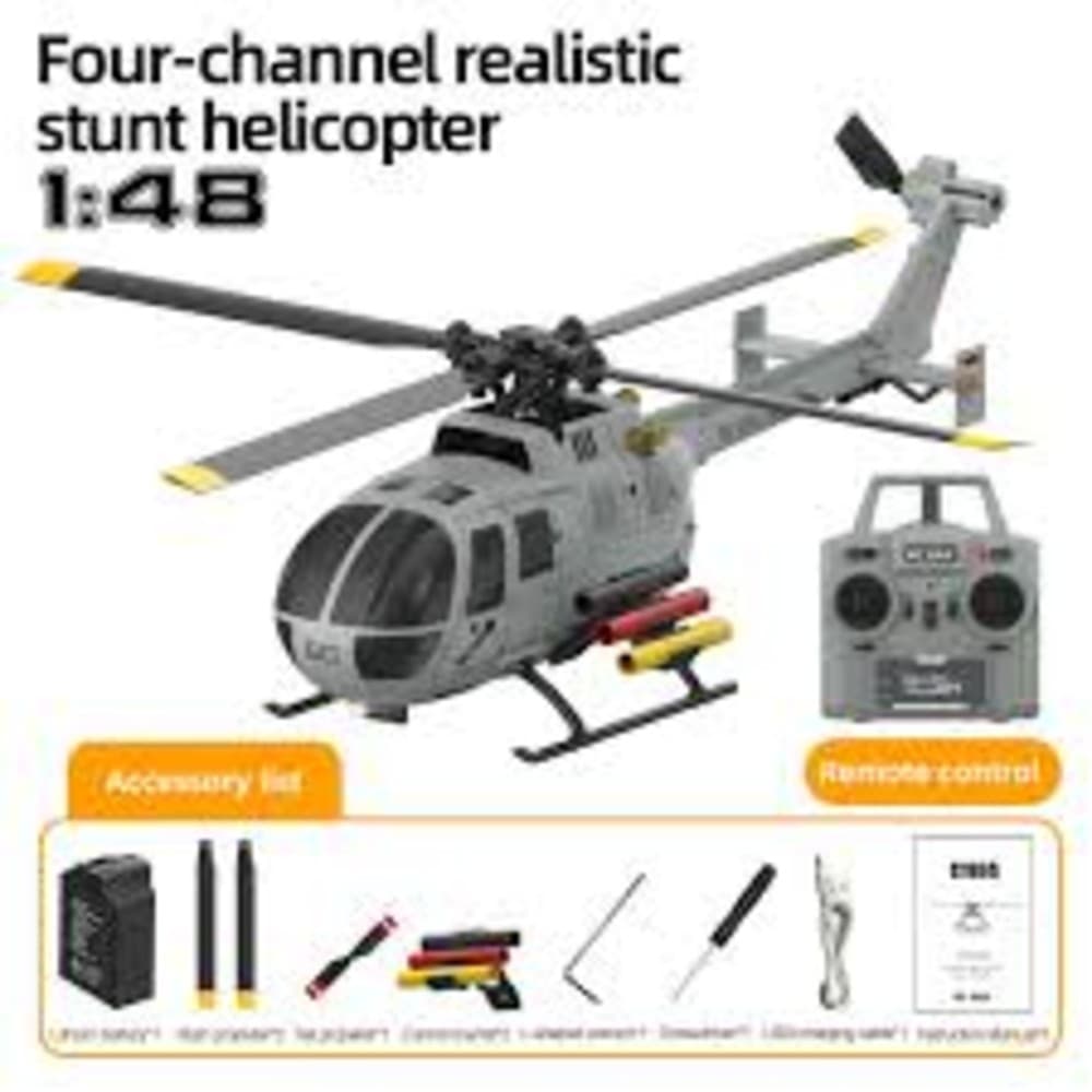 RC ERA C186S BO105 — 1:48 Brushless Vertolyot (6 kanal, optik sensor)
