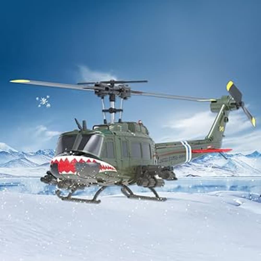 RC ERA C032 UH-1 Huey — 1:48 Harbiy Vertolyot (6 kanal, brushless)