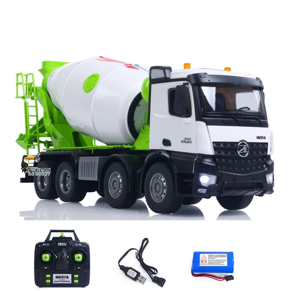 HUINA 1537 — 1:14 RC Beton Aralashtirgich (12 kanal, metall+ABS)