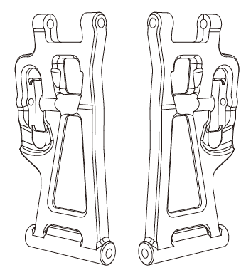 MJX 14210 Rear lower arm