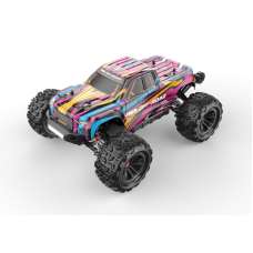 HYPER GO MJX 16209 RC Buggy – 1/16, 4WD, Brushless 3S Power, 68KM/soat (42 MPH), Toʻliq Metall Transmissiya, Yogʻli Amortizatorlar.