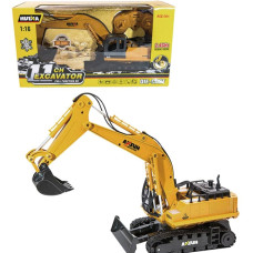 Huina 1535-1 RC Ekskavator – 1/14, 15 Kanal, 2.4GHz, Metall Qismlar, To‘liq Funksional