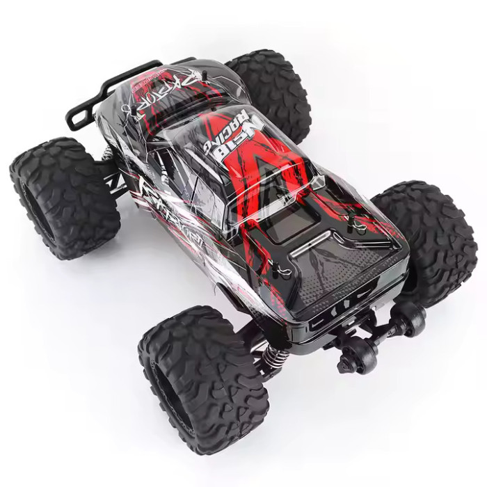 HOSHI N518 RC Car 4WD 1/8 o'lchovli 100 km/soat + RC cho'tkasiz motorli poyga avtomobili RTR(ready to run) yo'ldan tashqarida yuqori tezlikda Monster yuk mashinasi