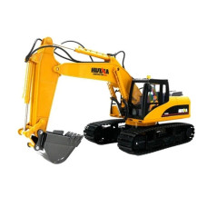 Huina 1535-1 RC Ekskavator – 1/14, 15 Kanal, 2.4GHz, Metall Qismlar, To‘liq Funksional