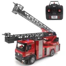 Huina 1561 RC Yong‘in Mashinasi – 1/14, 2025 Model, 2.4GHz, Suv Pompasi, LED va Ovoz Effektlari