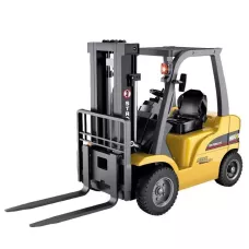 Huina 1577 RC Forklift – 1/10, 2025 Model, 2.4GHz, Yuk Ko‘tarish Funksiyasi, LED va Ovoz Effektlari