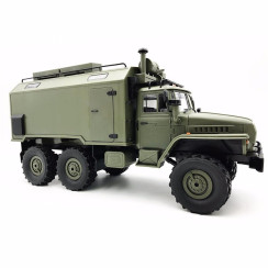 WPL B36 Ural 1/16 6WD RC Yuk Mashinasi – Harbiy Model, 2.4G, Metal Gears, Rock Crawler