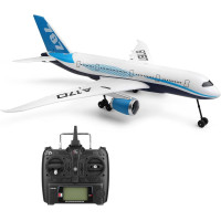 WLtoys A170 - Boshlovchilar uchun ideal RC samolyot (2.4GHz, 3-kanalli)